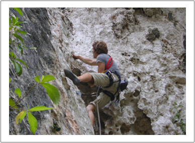 Batu Laki Rock Climbing