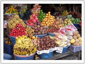 Pasar tradisional Lendang Bajur