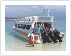 Gili Gili fast boat Bali Lombok