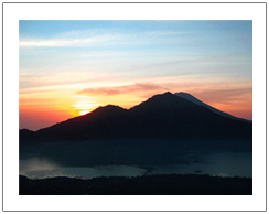 Mount Batur Bali island