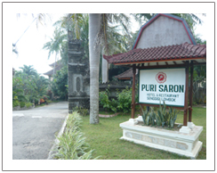 Puri Saron hotel Lombok island Indonesia
