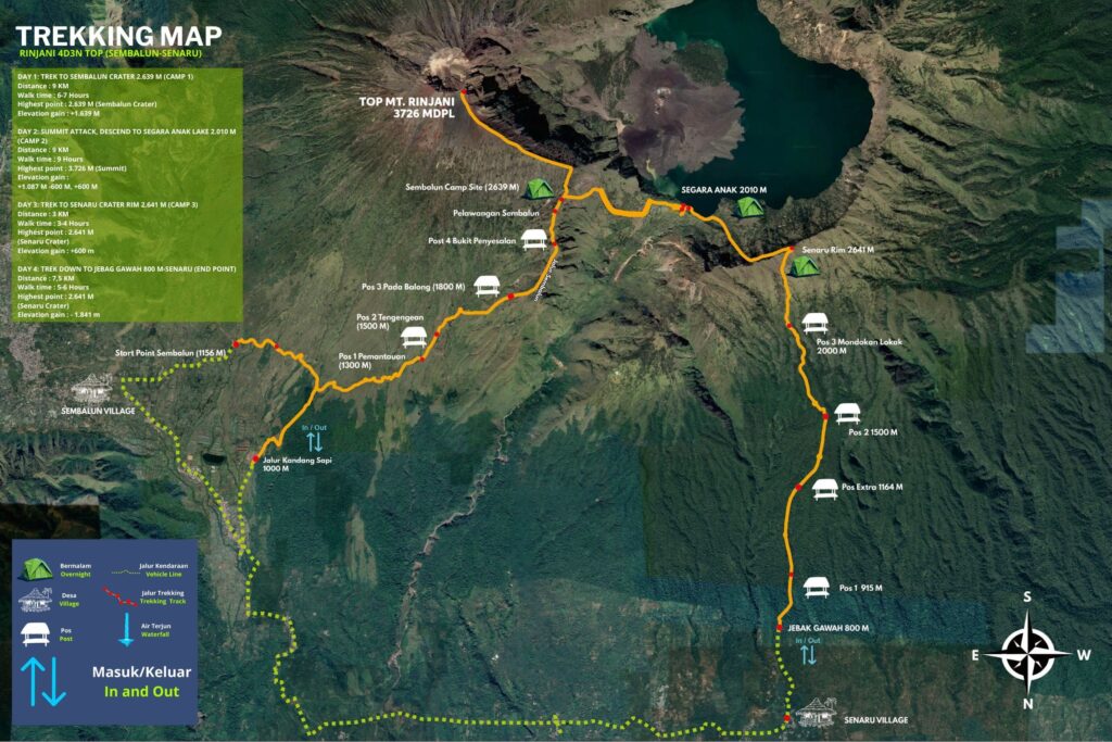 2D1N Summit (Sembalun Route)